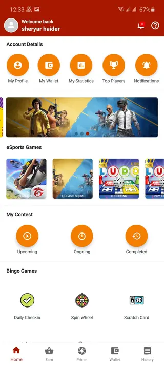 Screenshot of Gaming Point Apk