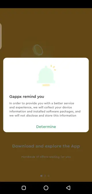 Screenshot of Gappx Download