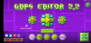 Screenshot of GDPS Editor App