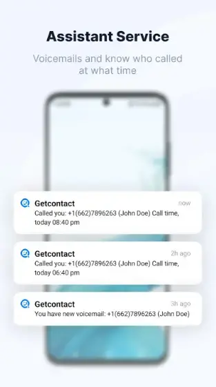 Screenshot of Getcontact Mod