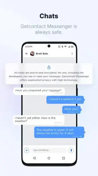 Screenshot of Getcontact Mod App