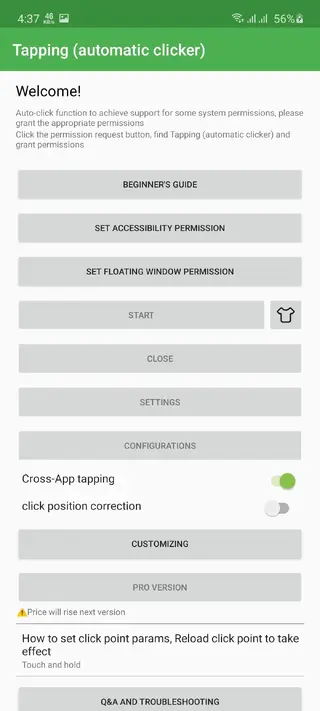 Screenshot of Gloo Macro Free Fire