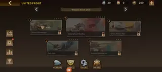Screenshot of Glory of Generals 3 Game