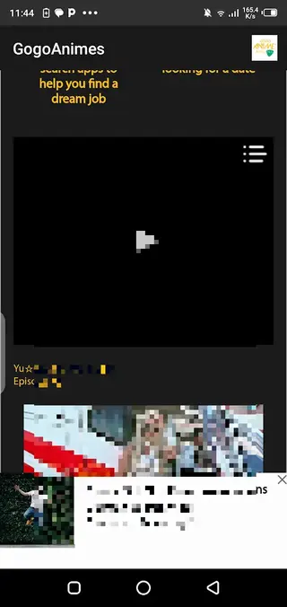 Screemshot Of GogoAnimes Download