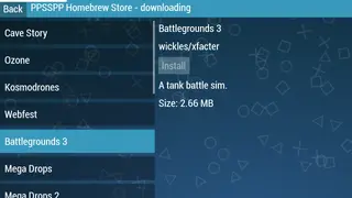 Screenshot of Golden PSP