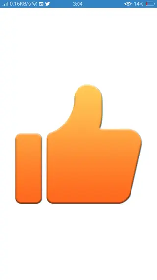 Screenshot of Golden Thumb App