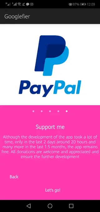 Screenshot of Googlefier Apk