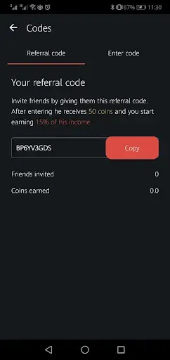 Screenhot of GOROBUX Apk