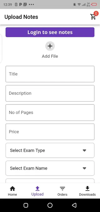 Screenshot of Guru Notes Apk