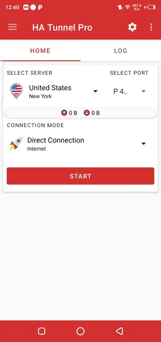 Screenshot of Ha Tunnel Pro Apk