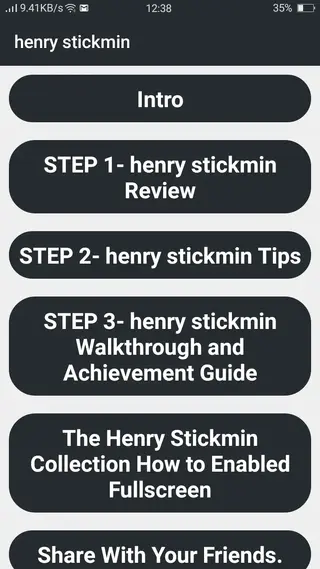 Screenshot of Henry Stickmin Collection For Android