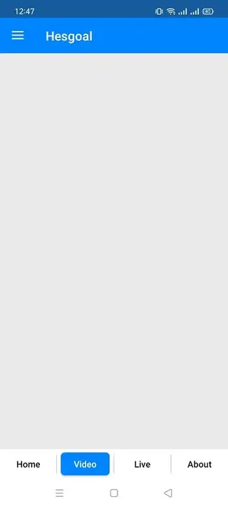 Screenhot of Hesgoal Android