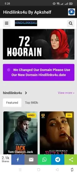 Screenshot of Hindiinks4u Apk