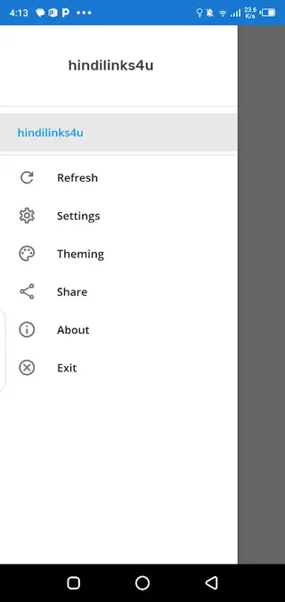 Screenshot Of Hindilinks4u App