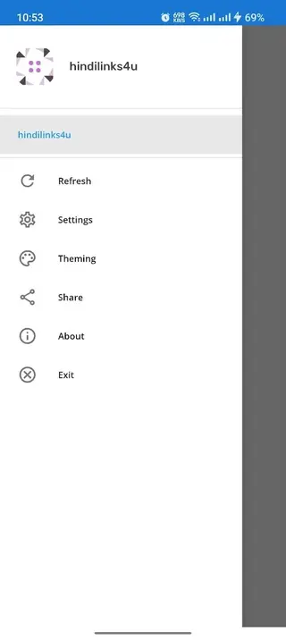 Screenshot Of Hinilink4u