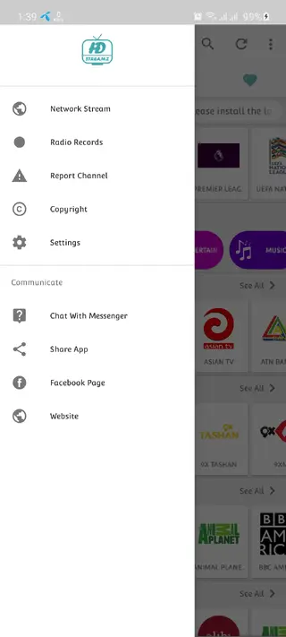 Screenshot of Hogatoga TV Apk