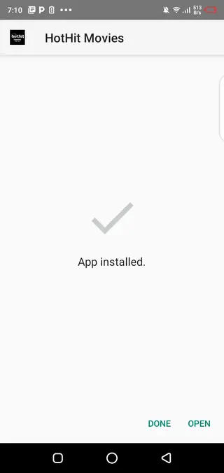 Screenshot of Hot Hit App Android
