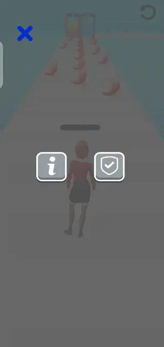 Screenshot of Hot Run 3D Apk 3D Game