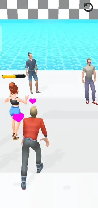 Screenshot of Hot Run 3D Android
