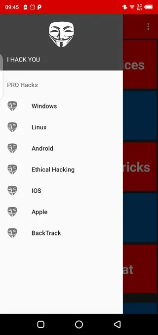 Screenshot of I Hack u