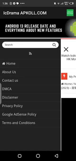Screenshot of IcDrama Download