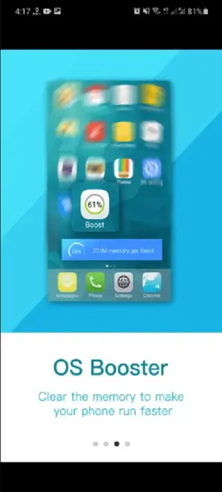 Screenshot of iEMU App