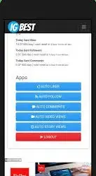 Screenshot of IG Best Apk Home