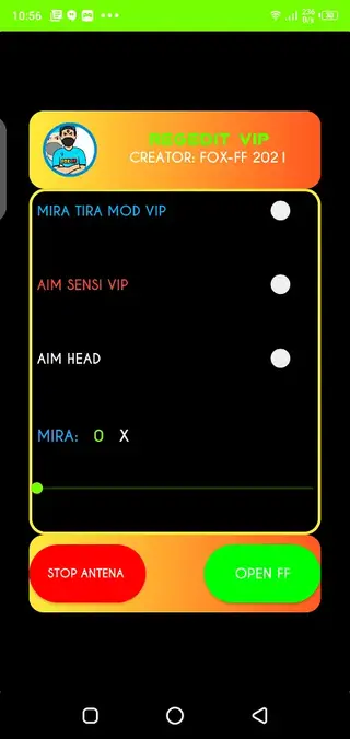 Screenshot of Injector FF Max V2 Download