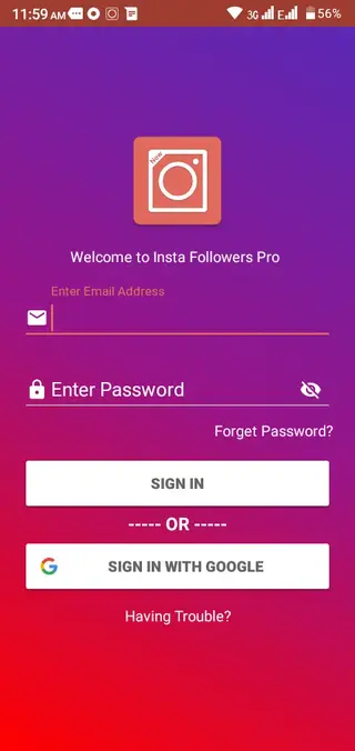 Screenshot of Insta Followers Pro Mod Apk
