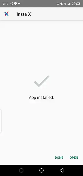 Screenshot of Insta X Apk