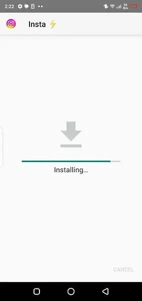 Screenshot of Instagram Thunder Apk