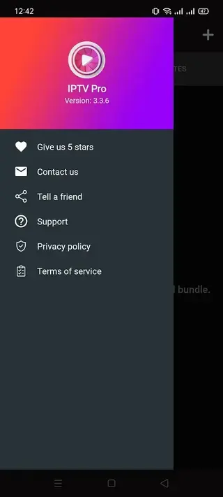 Screenshot of IPTV Playlist M3U Apk