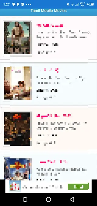 Screenshot of Isaimini Android