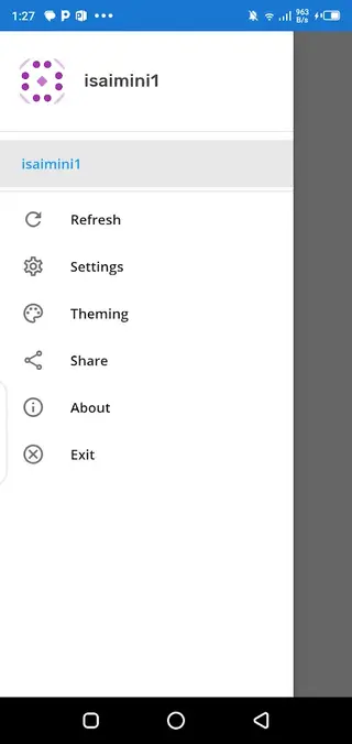 Screenshot of Isaimini App