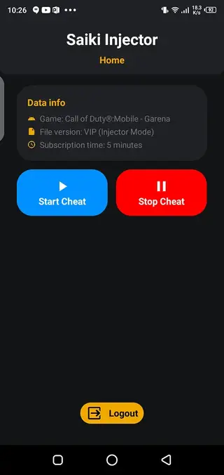 Screenshot of Itsme Injector Android