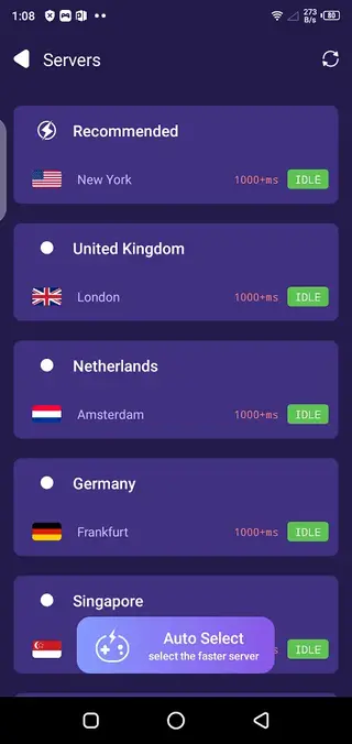 Screenshot of Jack Game Booster Android