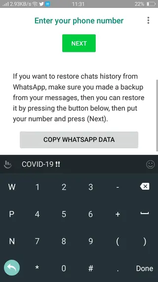 Screenshot of JTWhatsApp Apk