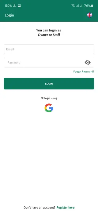 Screenshot of Kasir Pintar Pro App