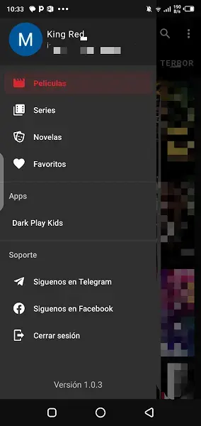 Screenshot of King Red Android