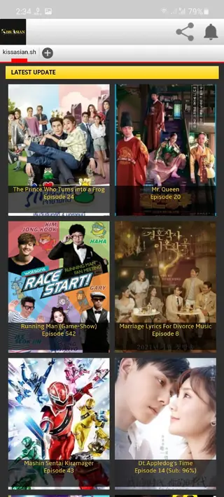 Screenshot of KissAsian.sh Apk