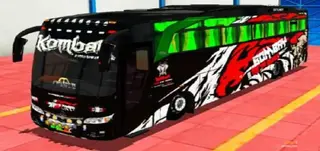 Screenshot of Komban Bus Skin Apk