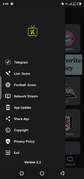 Screenshot of Krira TV