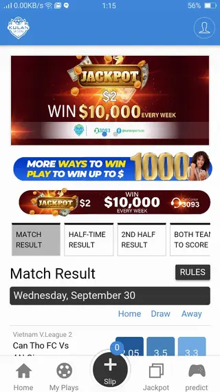 Screenshot of Kulan Sports