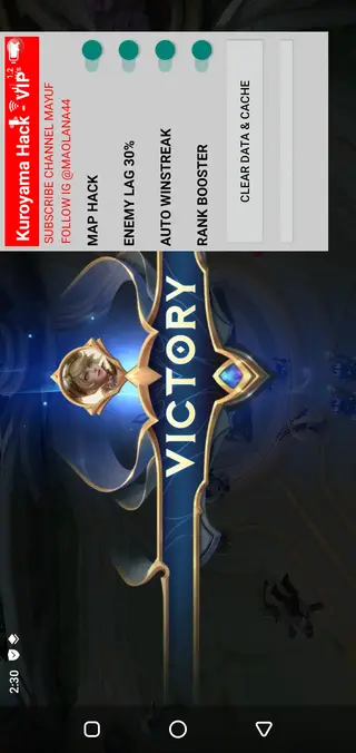 Screenshot of Kuroyama Hack VIP ML