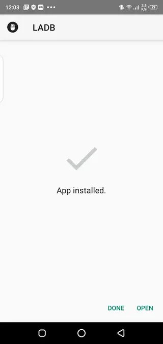 Screenshot of LADB Apk Mod App