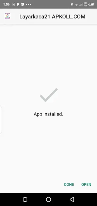 Screenshot of Layarkaca21 Android