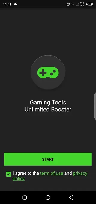 Screenshot of Legit Game Booster Tool