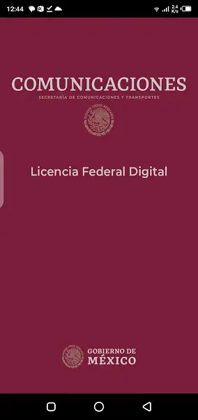 Screenshot of Licencia Federal Digital App Apk