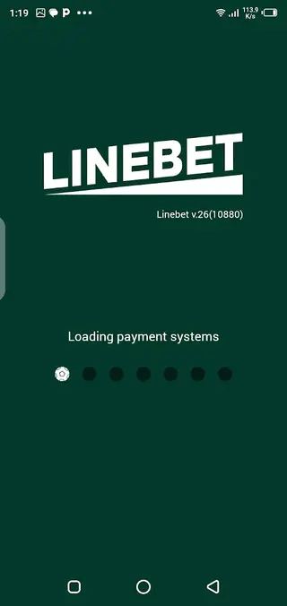 Screenshot of Linebet Apk