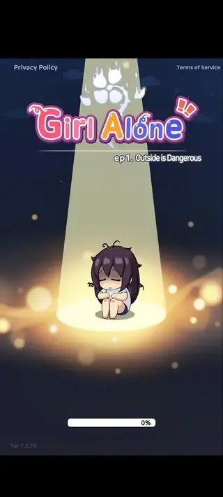 Screenshot of Lonely Girl Game